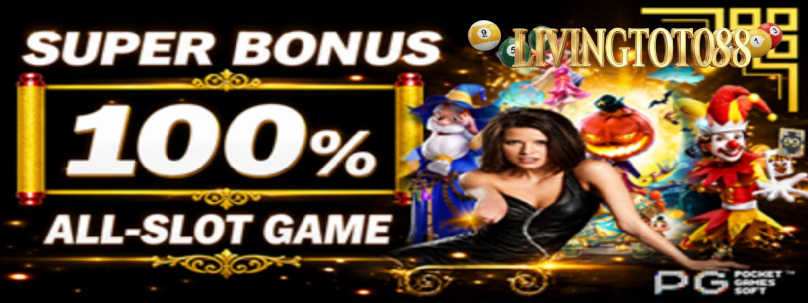 Promo BONUS NEW MEMBER 100% 