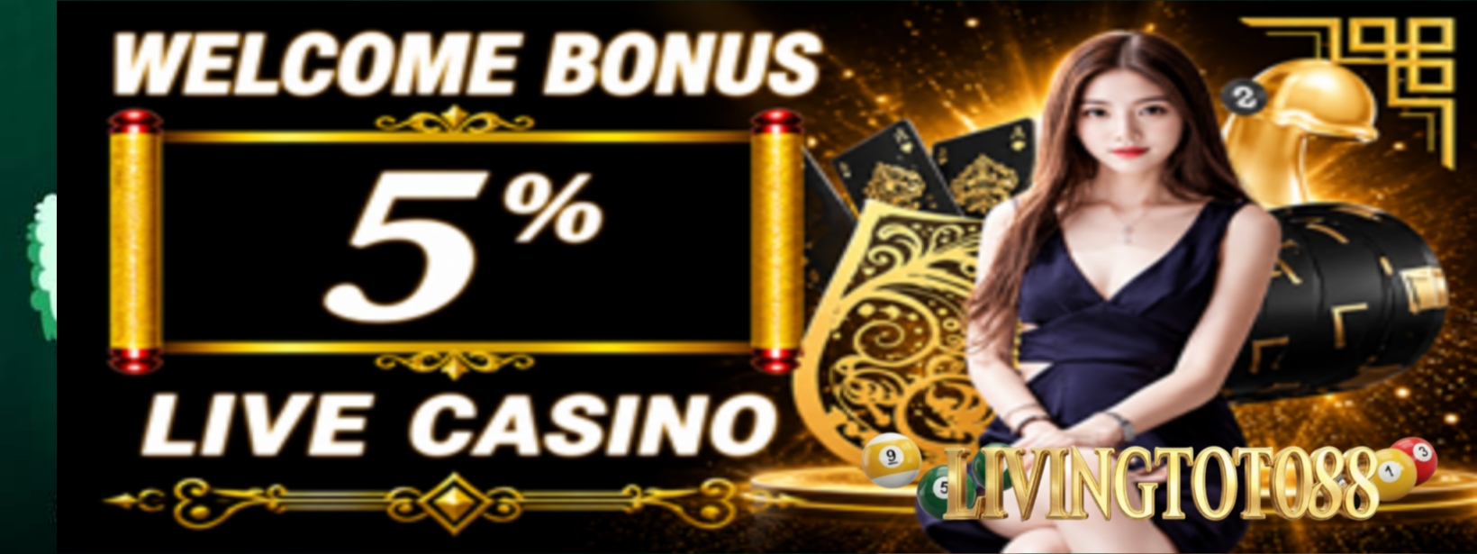Promo BONUS 5% LIVE CASINO